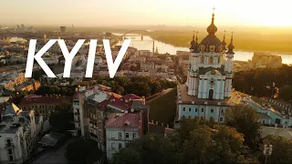 Cinematic drone video of KYIV. Ukraine | 4K  DJI |  2021