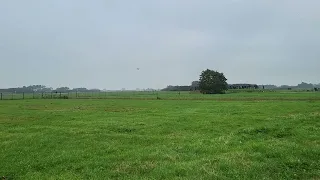 2 Finnish Airforce F-18's taking off during Frisian Flag 2023.