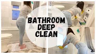 Clean With Me | Bathroom Deep Clean | Kate Berry | Natural Sounds