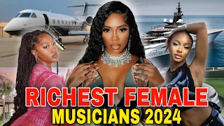 Top10 Richest Female Musicians In Nigeria 2024 & Their Cars & Houses