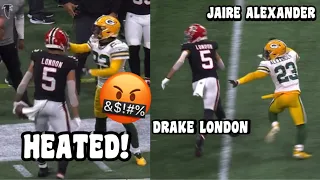 Drake London ‘BULLIED’ Jaire Alexander 😳👀 (WR Vs CB) Packers Vs Falcons 2023 highlights