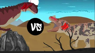 Carnotaurus vs Ceratosaurus JWE