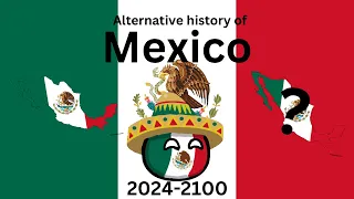 Alternative history of Mexico #2024 #mexico #2100 #usa #countryballs #viral