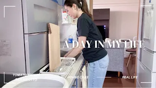 A day in my life | Tomato brown rice risotto recipe, Pound cake for breakfast, mini vlog