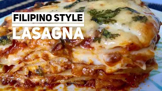 Filipino - Style Lasagna / Low Budget And Easy to Make Delicious Lasagna