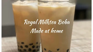 Ep-34 royal milk tea made at home 로얄밀크티