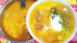 Рассольник с перловкой и солёными огурцами. Как приготовить рассольник.