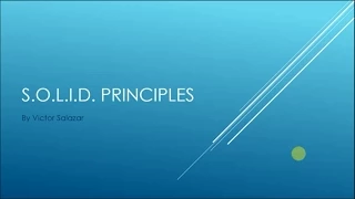 Principios SOLID