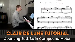 Clair de Lune Tutorial: How to Count the First Page (Including 2:3 Rhythms)