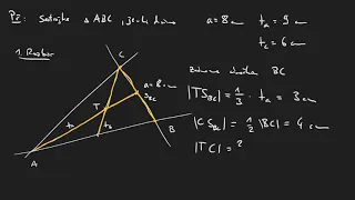 Planimetrie 9 - základní konstrukce trojúhelníků