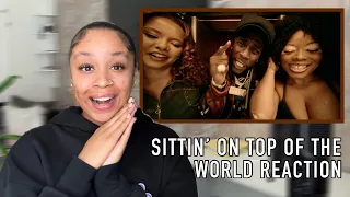 Reacting To Burna Boy - Sittin’ On Top Of The World feat 21 Savage 🔥