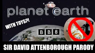 David Attenborough Nature Parody with Star Wars Toys 😂 #nature #parody #davidattenborough #bb8