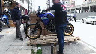 Unboxing 2024 - YAMAHA EXTREME TENERE 700 motorcycle