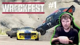 FlatOut ты ли Это ? Гоняем в Wreckfest:Next Car Game #1