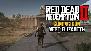 Red Dead Redemption 2 Map Comparison | West Elizabeth