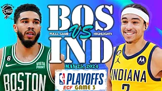 Boston Celtics vs. Indiana Pacers Game 3 Full Highlights | ECF | 2024 NBA Playoffs