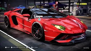 Need for Speed Heat - Lamborghini Aventador S Roadster 2017 (Vorsteiner) - Customize | Tuning Car HD