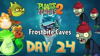 Plants VS Zombies 2 - Frostbite Caves Day 24