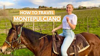 HOW TO TRAVEL TUSCANY: MONTEPULCIANO I Tuscany, Italy I Italy Travel