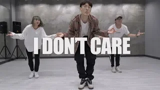 Ed Sheeran , Justin Bieber - I Don't Care / Jin.C choreography