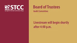 Audit Committee Meeting - 10/14/2021 - STCC Board of Trustees