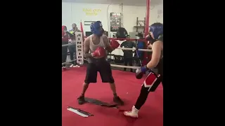 Street Fighter walks into gym and challenges Boxer