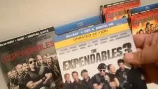 The Expendables 3 unrated bluray dvd unwrapping unboxing + digi code giveaway