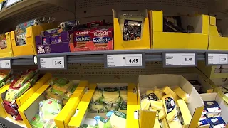 Цены на продукты в супермаркете  Lidl в Италии