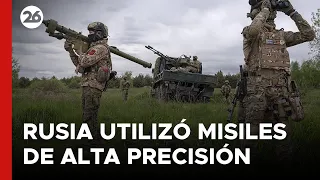 Rusia utilizó misiles de alta precisión para atacar empresas militares ucranianas