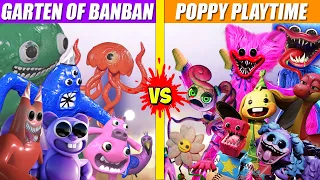 Team Garten of Banban vs Team Poppy Playtime War | SPORE