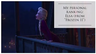 My personal ranking of Elsa (From "Frozen II") - 46 international voices