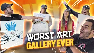 Blindfolded Anime Art Challenge ft. CouRage, Nadeshot, Valkyrae, BrookeAB, Neeko