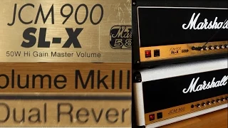 3 Versions of Marshall JCM900 Shootout - MkIII Vs SL-X Vs Dual Reverb