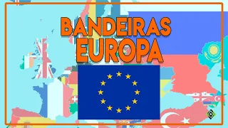 Bandeiras dos países da Europa