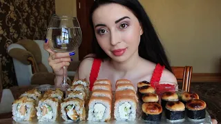 Лезгинка на Кавказе / Суши 🍣 Роллы Мукбанк / Ayka Emilly 💗