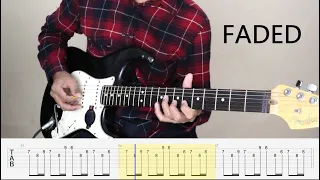 FADED - ALAN WALKER - Electric Guitar Cover + TAB