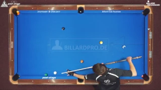 Stuttgart Open 2017, No. 11, Sebastian Staab vs. Abdurrahim Akdag, 10-Ball, Pool-Billard