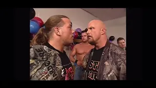 Stone Cold Steve Austin Gets Mad At RVD For Arriving With Vince Mcmahon WWE Smackdown10-18-2001