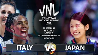 Italy vs Japan | Women's VNL 2023