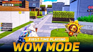 WOW MODE FIRST TIME Play🔥😱, ipad 9th generation gameplay, #bgmi #pubgmobile #gladyt