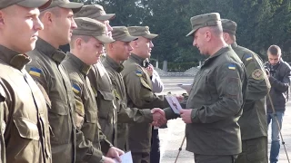 В Навчальний центр на випуск курсантів завітав т.в.о. Командувача НГУ