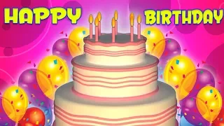 веселая песня рождения | детские стишки для детей | Happy Birthday Song | песня в россии