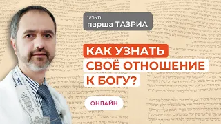 (ОНЛАЙН) Шаббат 13 апреля 2024 ✡ Как узнать своё отношение к Богу? ✡ Парша Тазриа