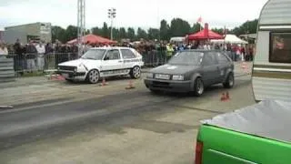 Polo Turbo Vs Golf 2 VR6 Turbo 4Motion - Tuning Summercamp 2010 - Bautzen