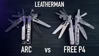 Обзор Leatherman ARC - сравнение с Free P4