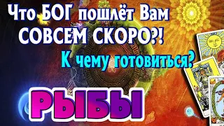 РЫБЫ ❤️‍🔥 Что БОГ пошлет СОВСЕМ СКОРО в Вашу Жизнь Таро Расклад гадание онлайн