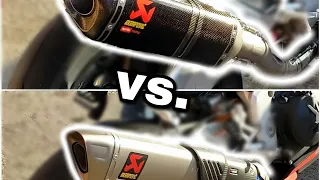 Sound Comparison • FULL Akrapovic Exhaust vs Stock • 2020 Aprilia RSV4 Factory 1100
