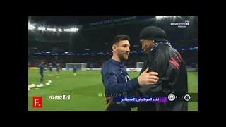 Messi and Ronaldinho reunites in Paris before PSGvsRBL
