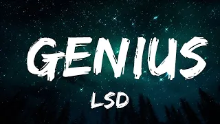 1 Hour |  LSD - Genius (Lyrics) ft. Labrinth, Sia, Diplo  | Lyrics Express