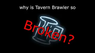 (BG3) Why exactly is Tavern Brawler so OP?